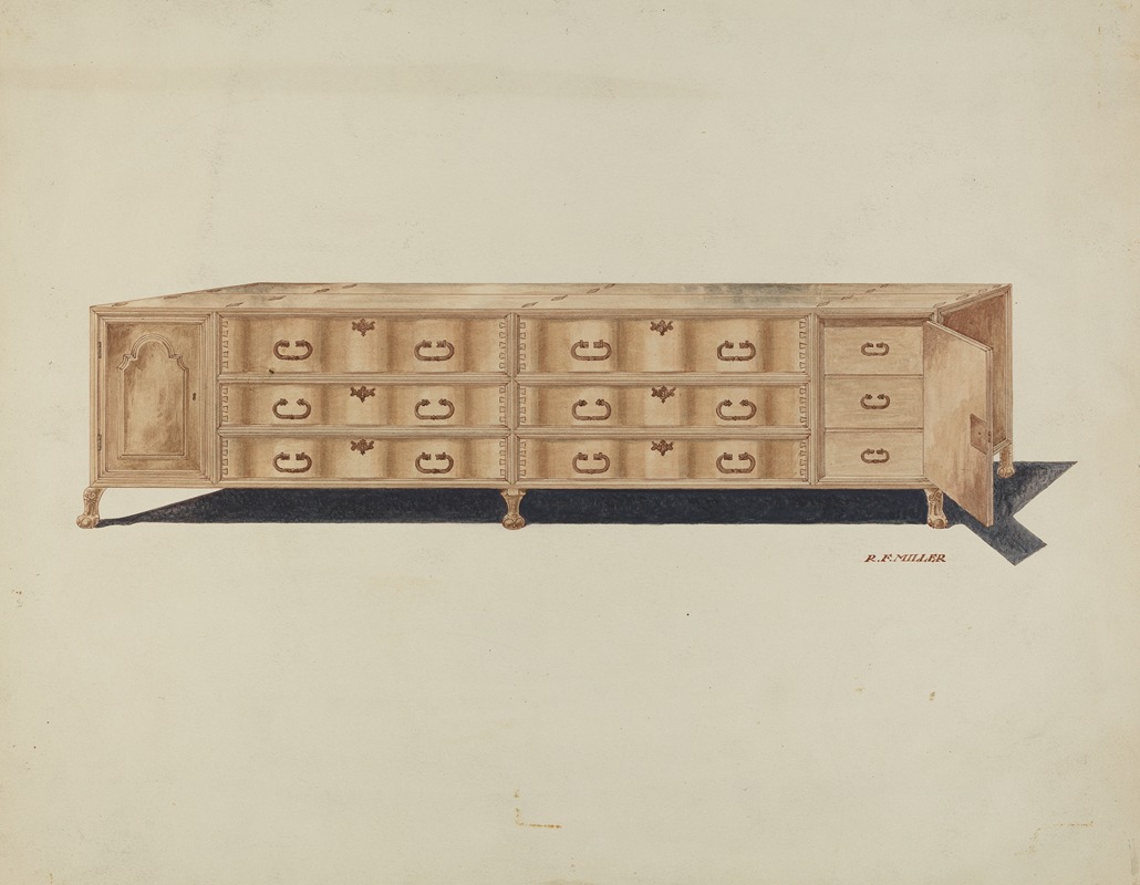 Randolph F. Miller - Cabinet, for Vestments