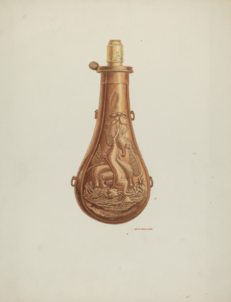 Randolph F. Miller - Powder Flask