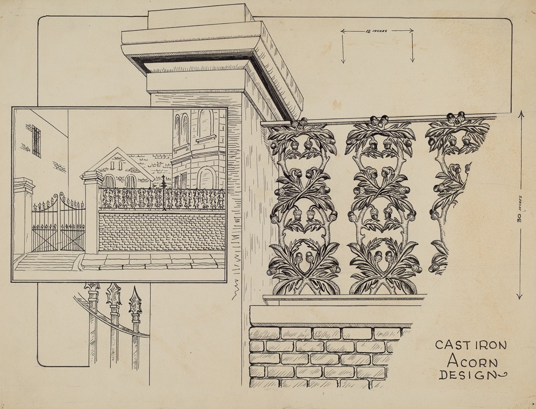 Ray Price - Cast Iron Fence Railing