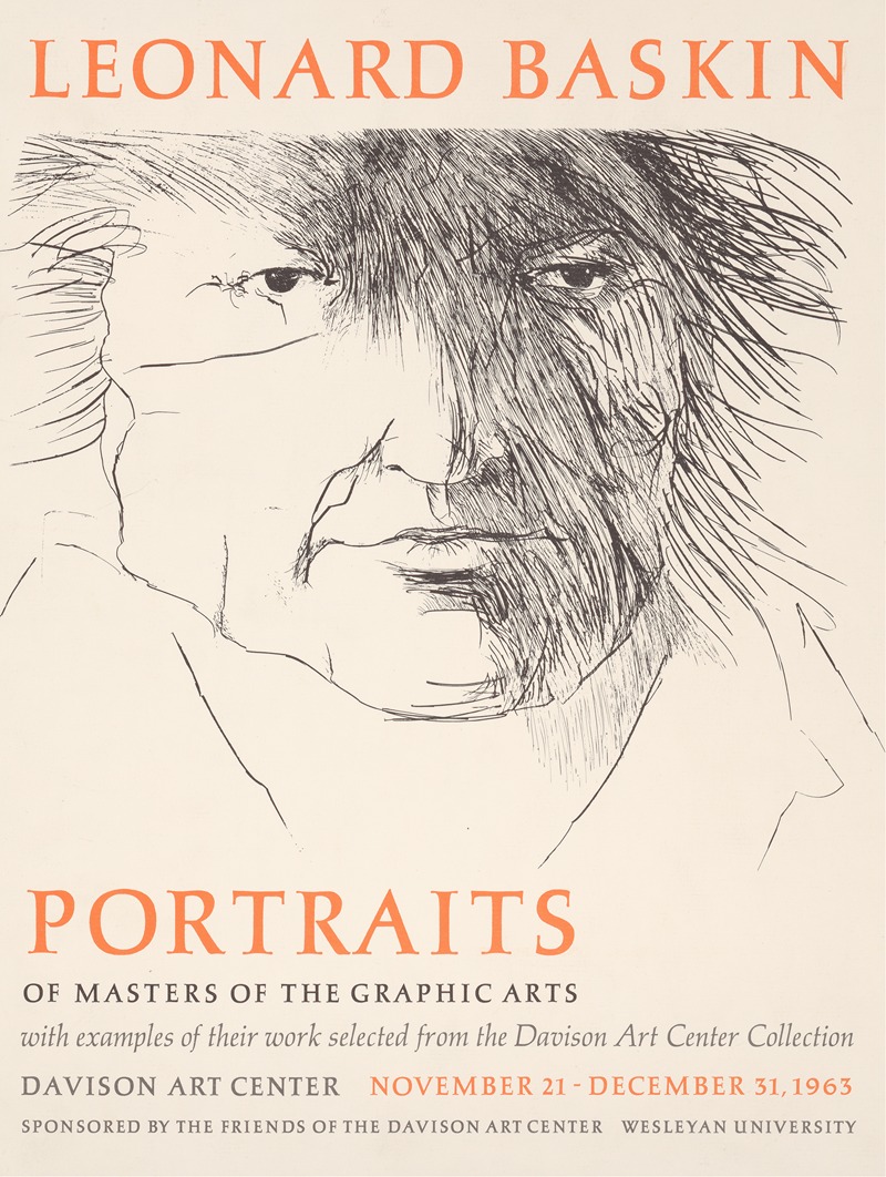 Leonard Baskin - Portraits of Masters of the Graphic arts