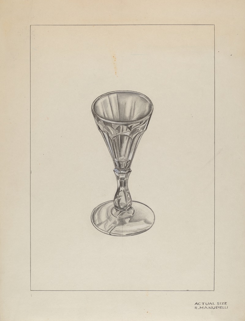 Raymond Manupelli - Wine Glass