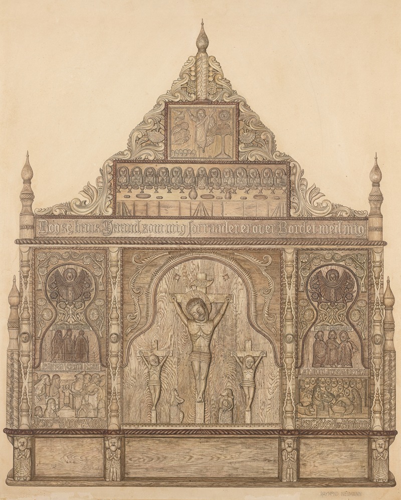 Raymond Neumann - Decorah Altar