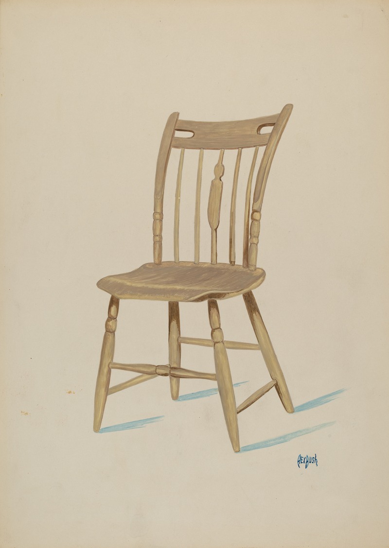 Rex F. Bush - Early American Chair