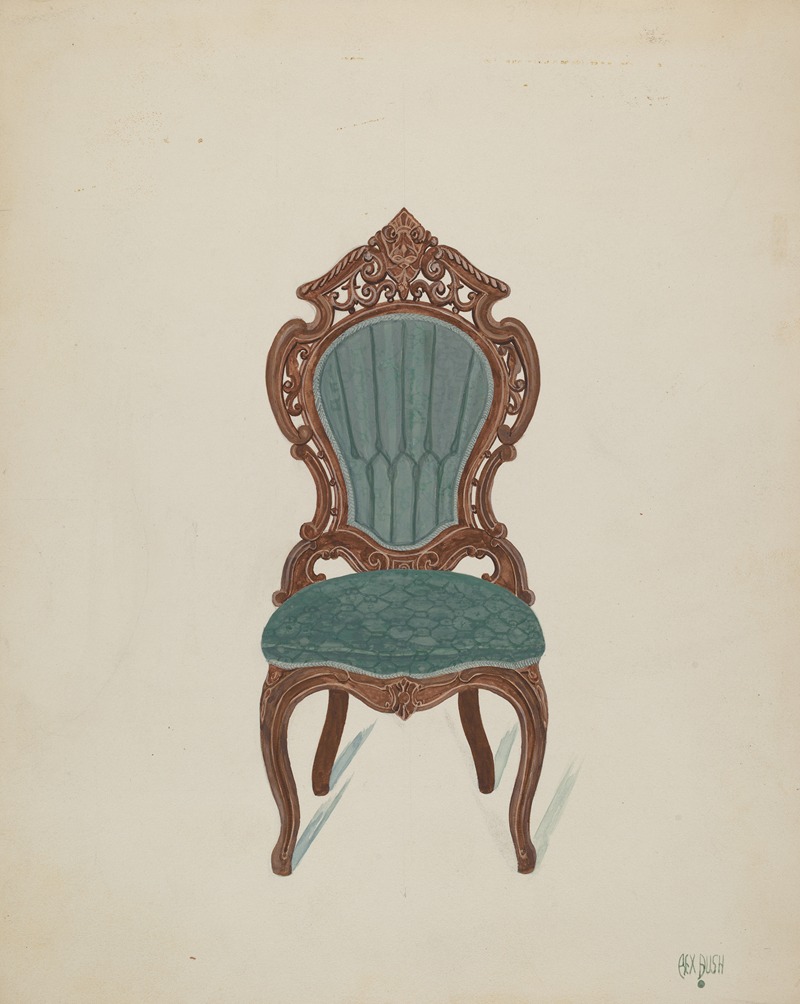 Rex F. Bush - Rosewood Chair