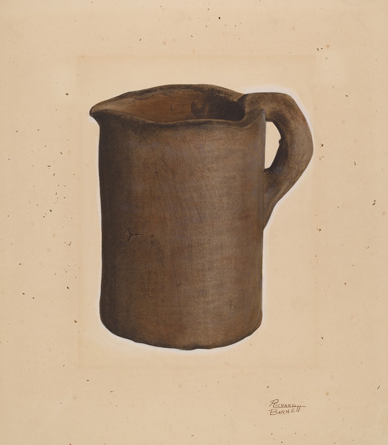 Richard Barnett - Earthenware Pitcher