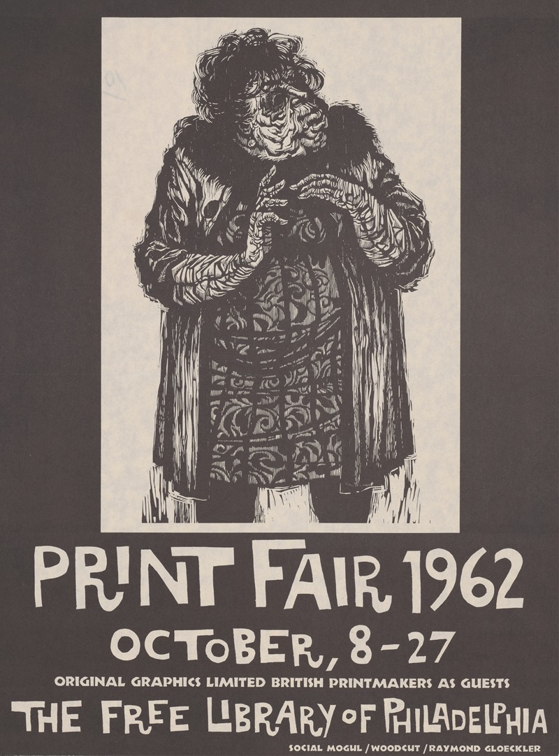 Raymond Gloeckler - Print fair 1962