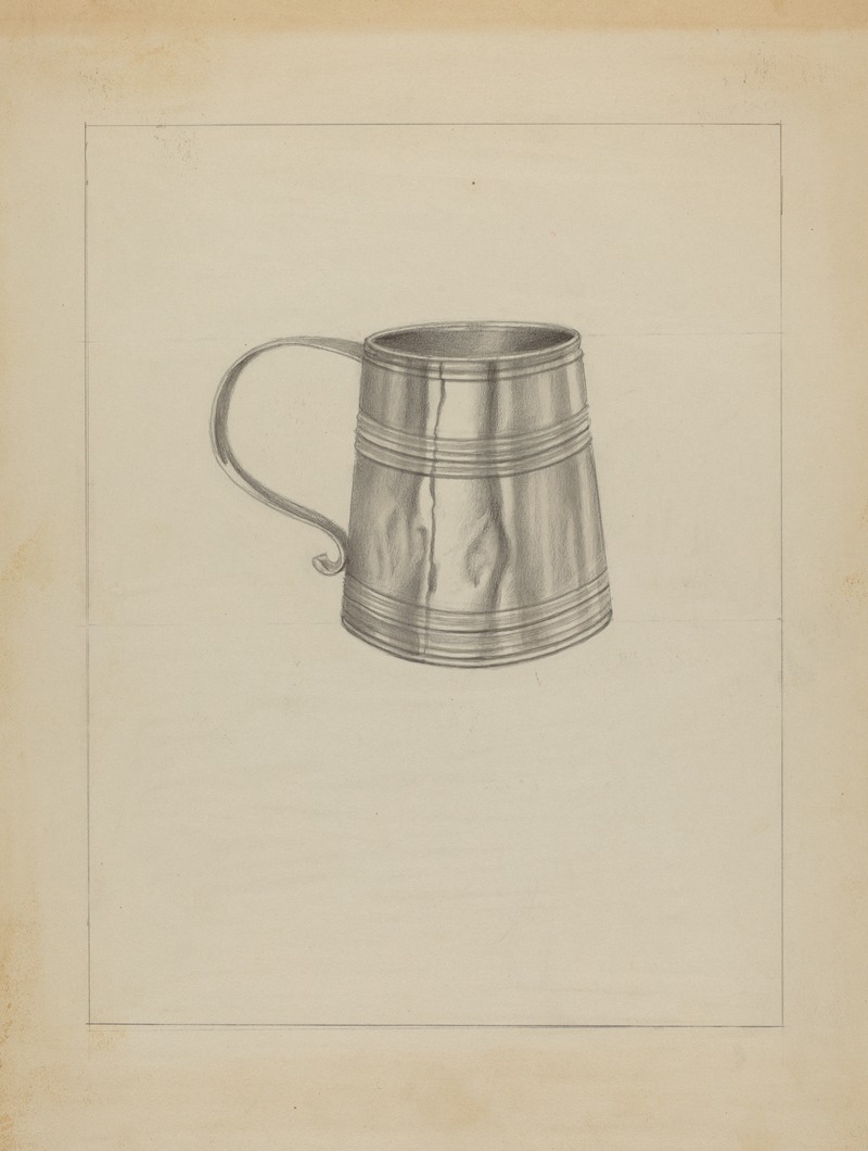 Richard Schoene - Silver Mug