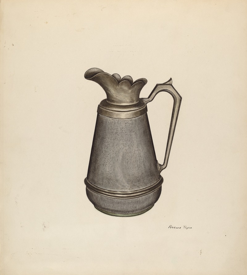 Richard Taylor - Enamel Pitcher