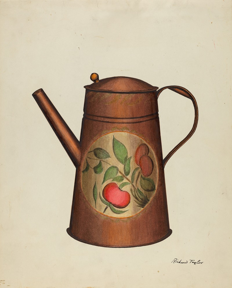 Richard Taylor - Toleware Coffee Pot