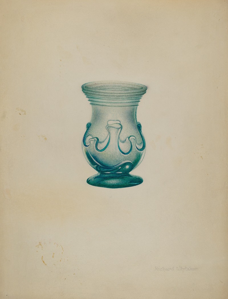 Richard Whitaker - Glass Vase