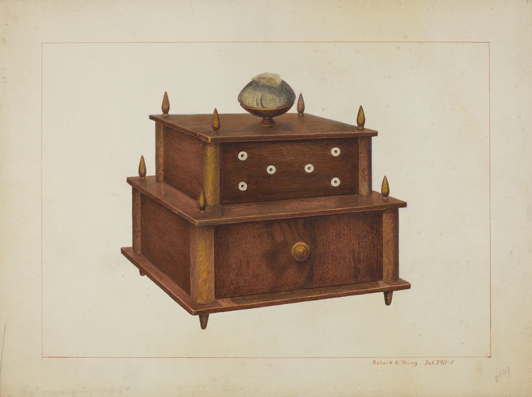 Robert A. Young - Sewing Cabinet