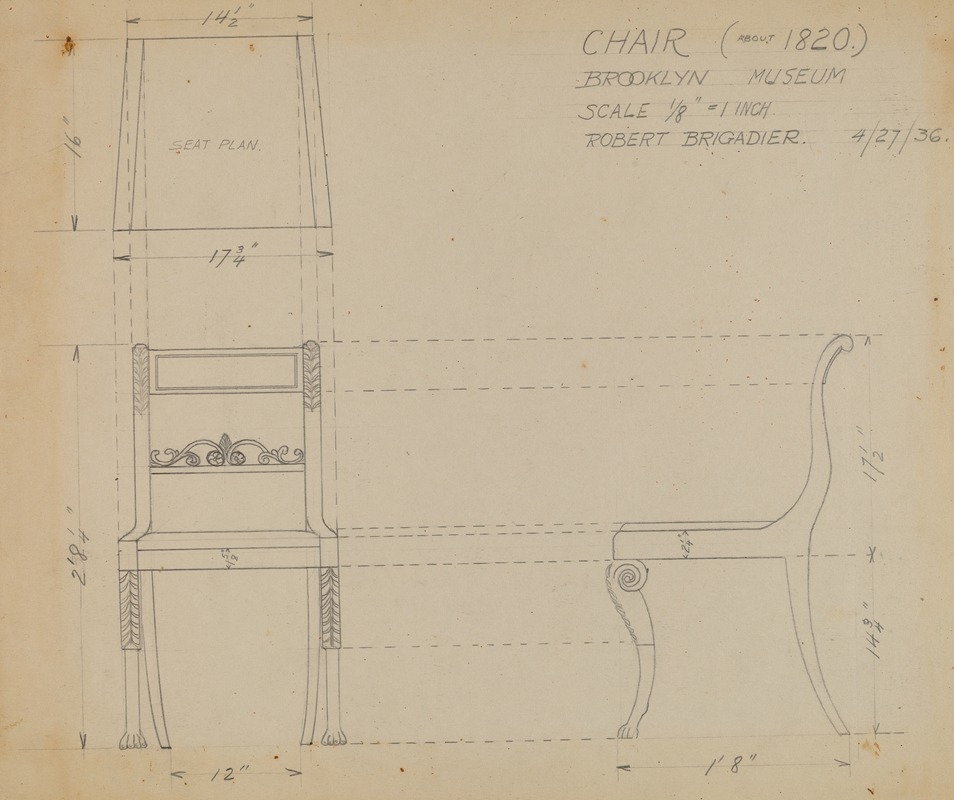 Robert Brigadier - Side Chair