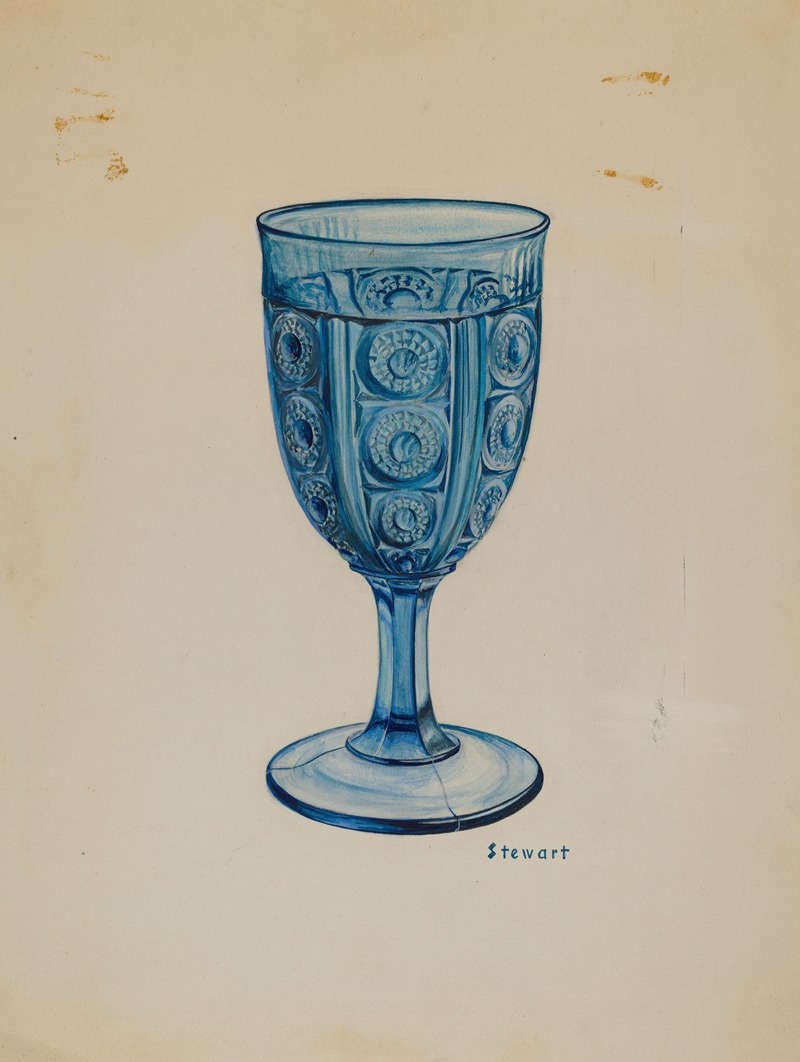 Robert Stewart - Blue Goblet