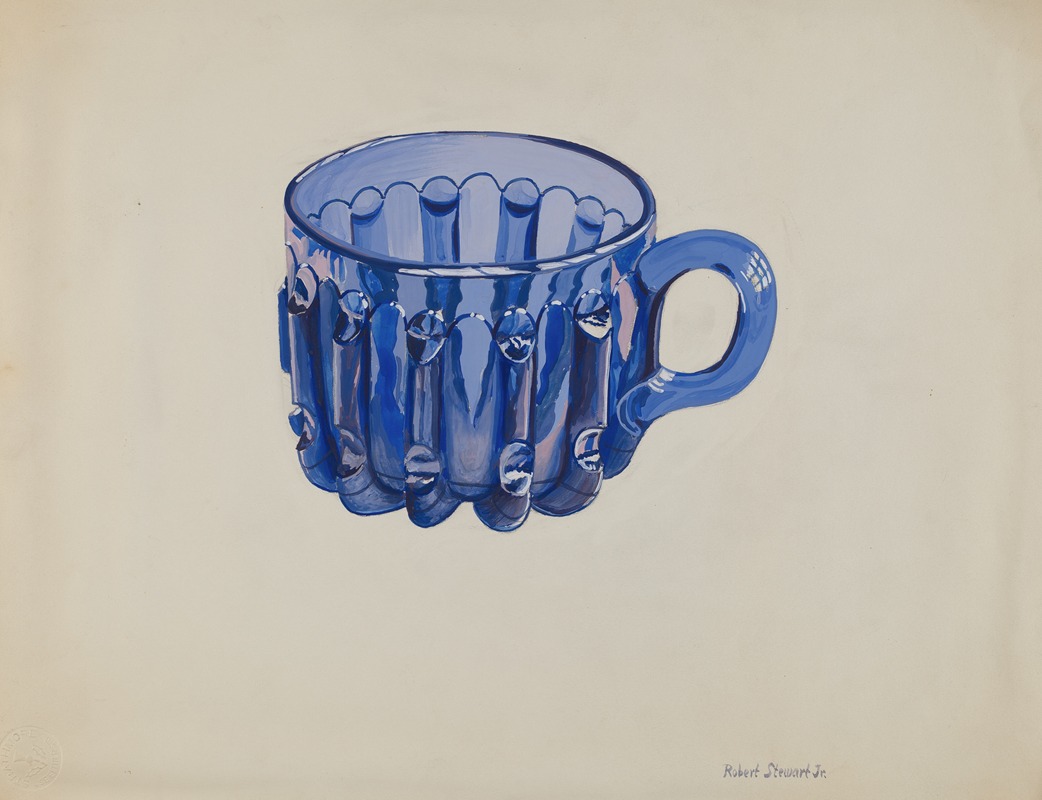 Robert Stewart - Cobalt Blue Cup