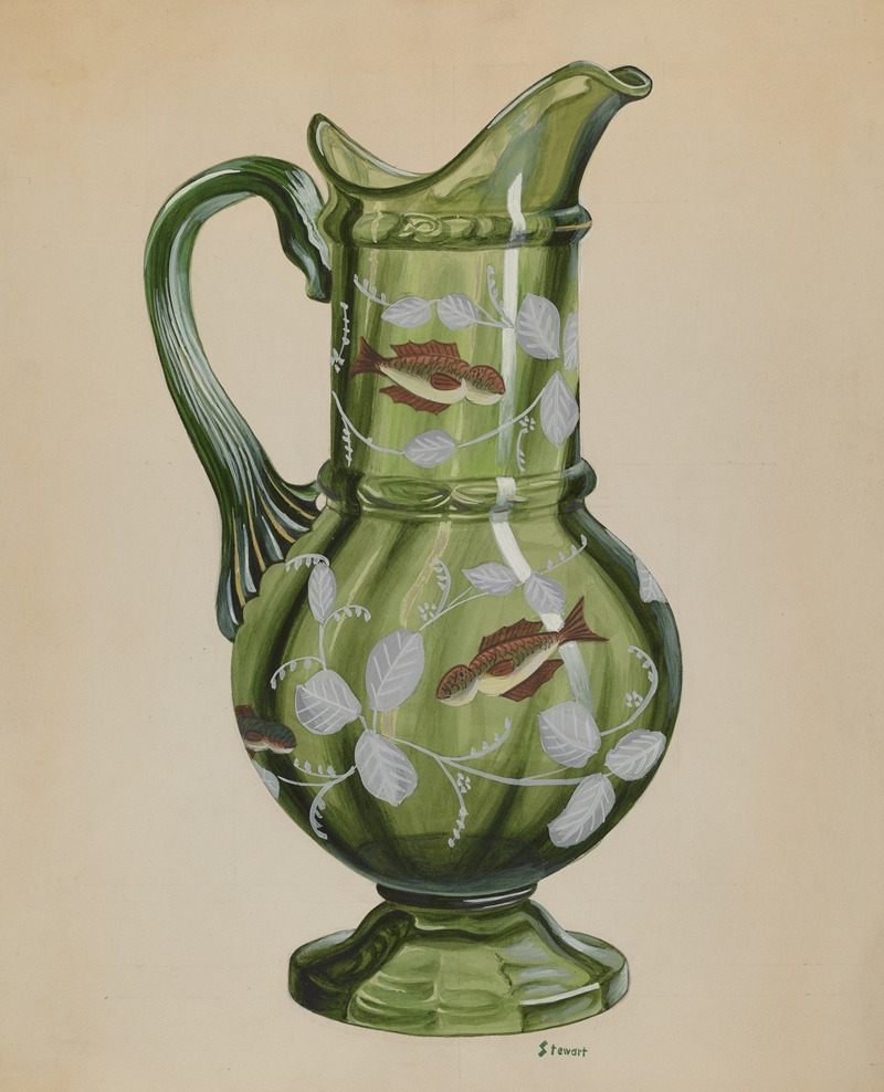 Robert Stewart - Green Pitcher