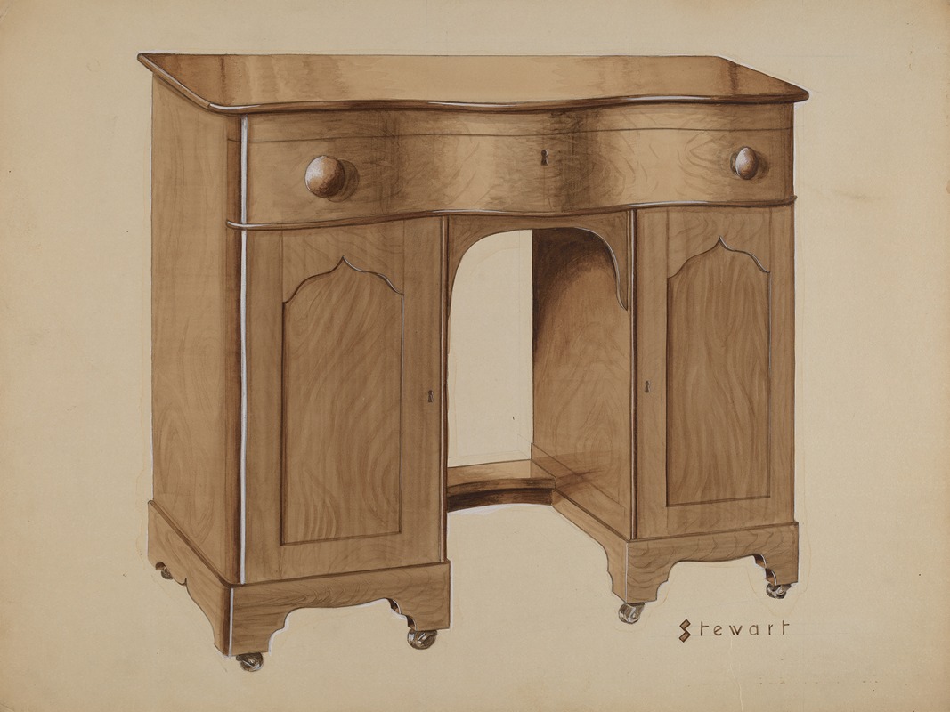 Robert Stewart - Knee-hole Desk