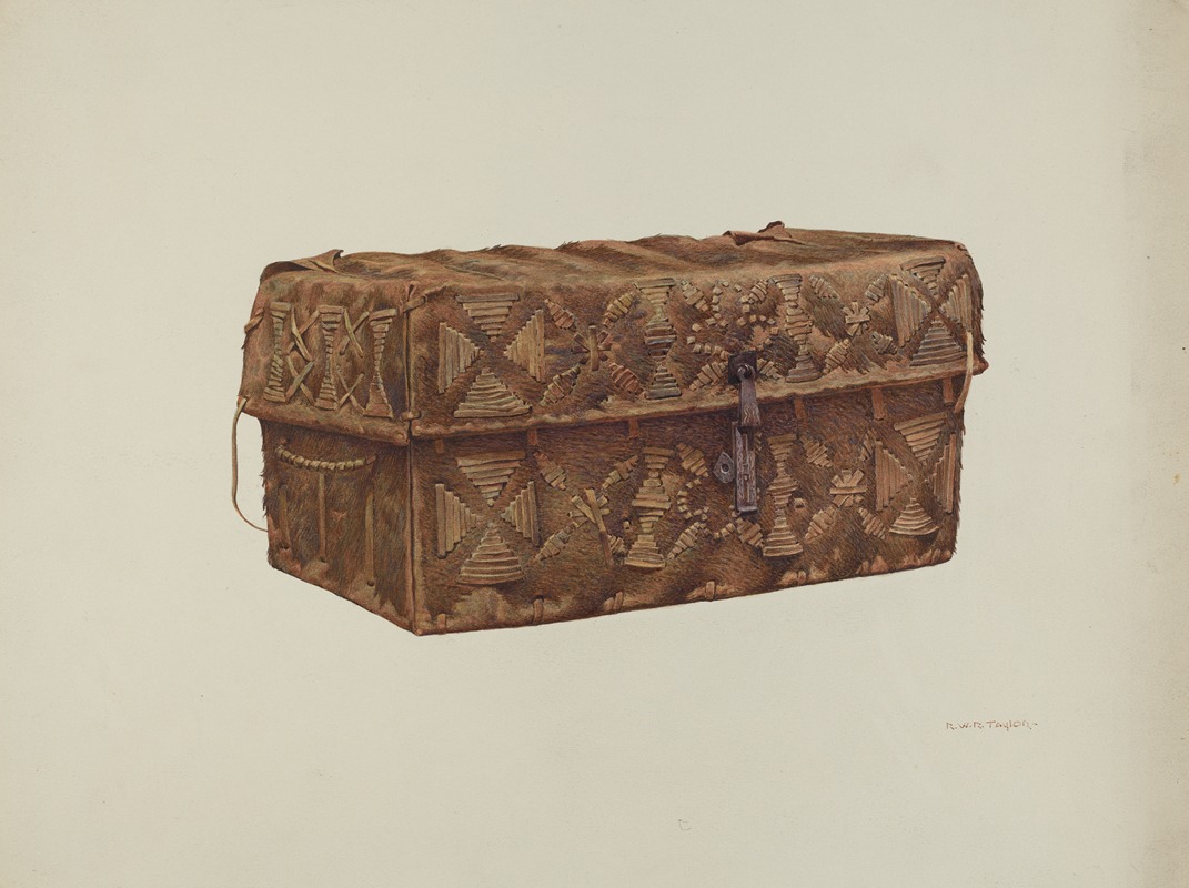 Robert W.R. Taylor - Cowhide Trunk