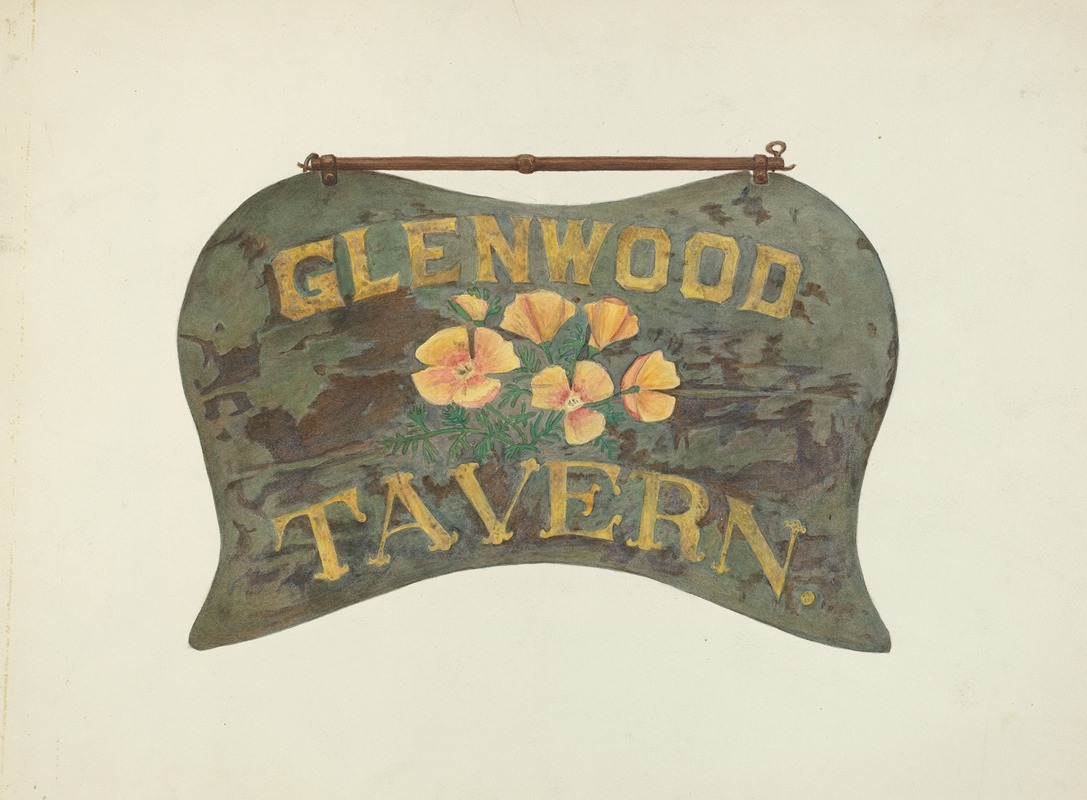 Robert W.R. Taylor - Tavern Sign