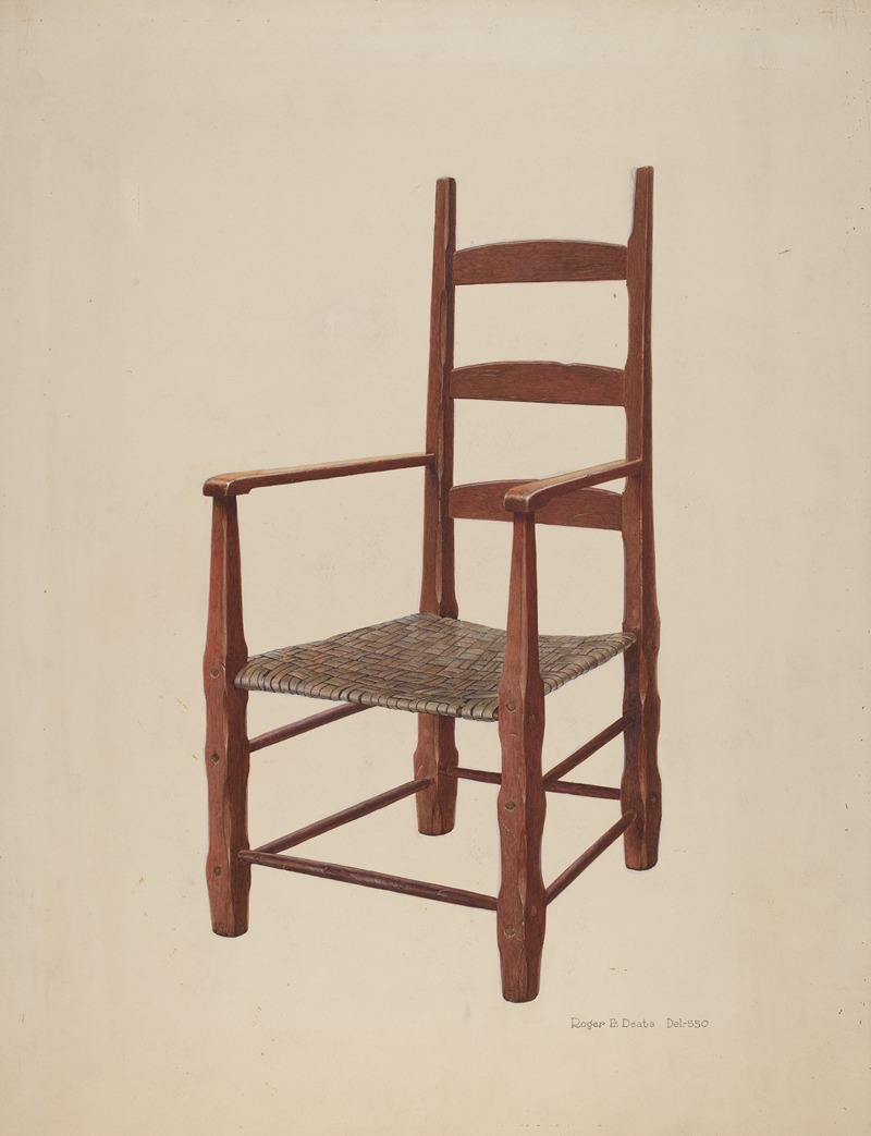 Roger Deats - Ladder Back Chair