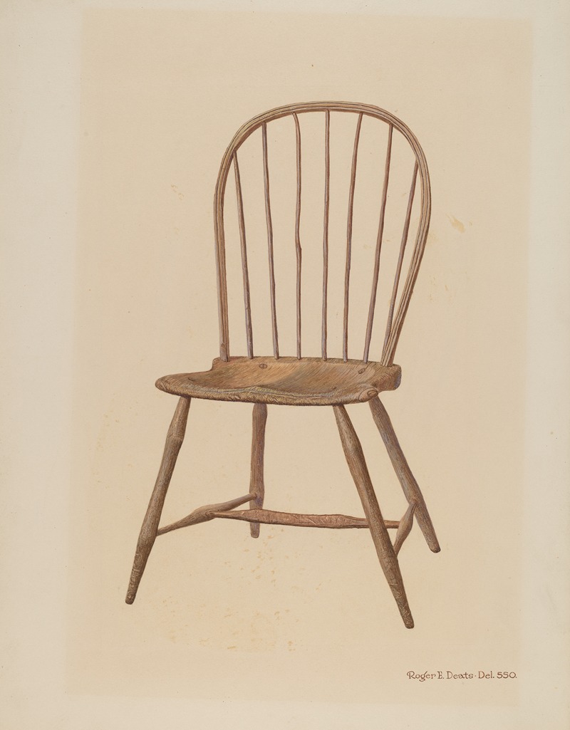 Roger Deats - Windsor Comb-Back Chair