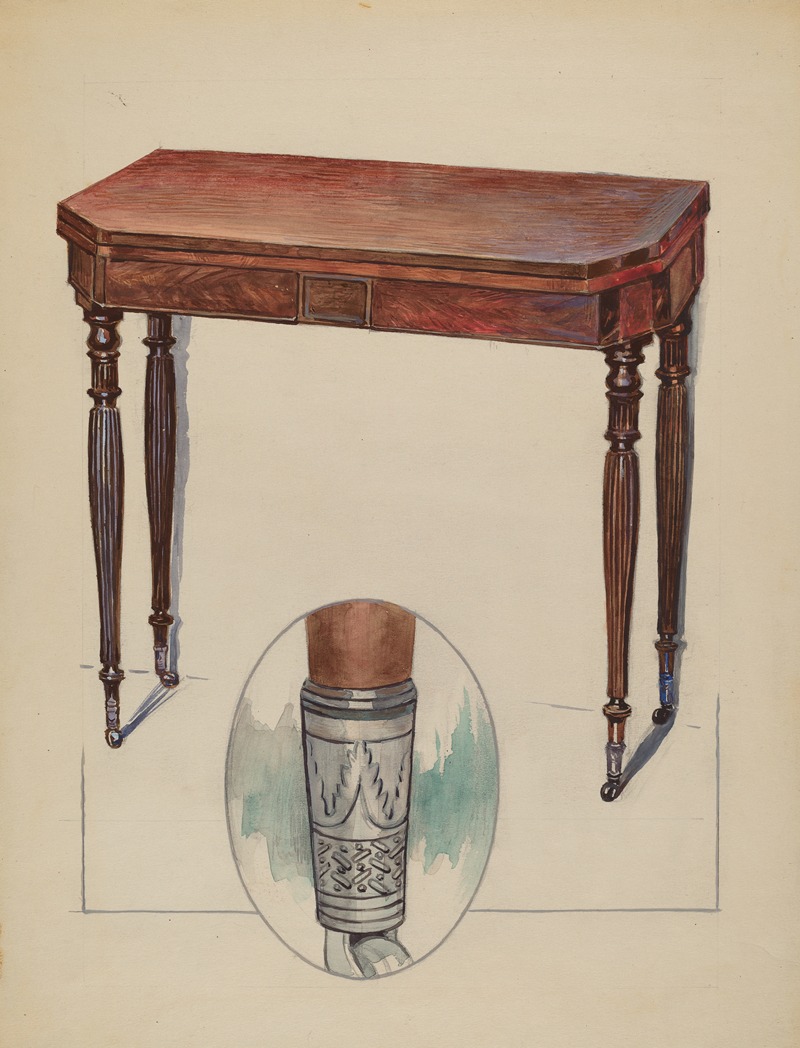 Rolland Livingstone - Table (Console or Card Table)