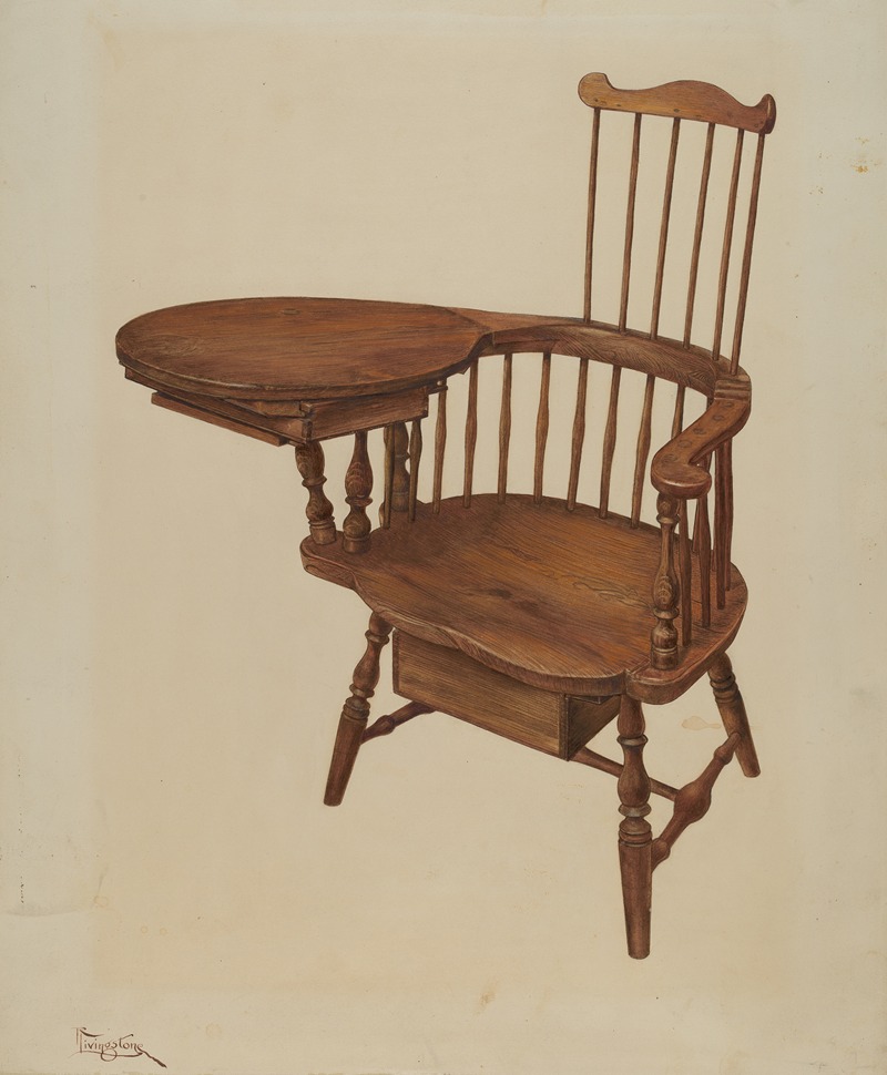 Rolland Livingstone - Writing Armchair