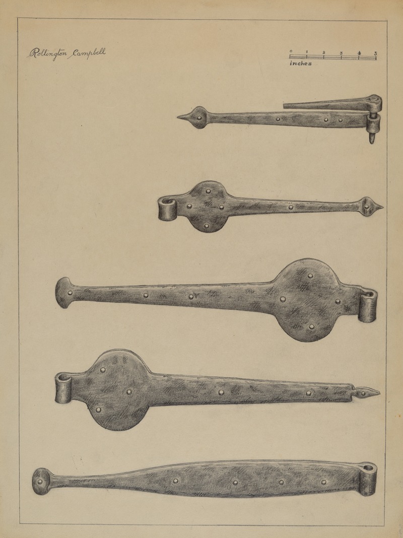 Rollington Campbell - Strap Hinges