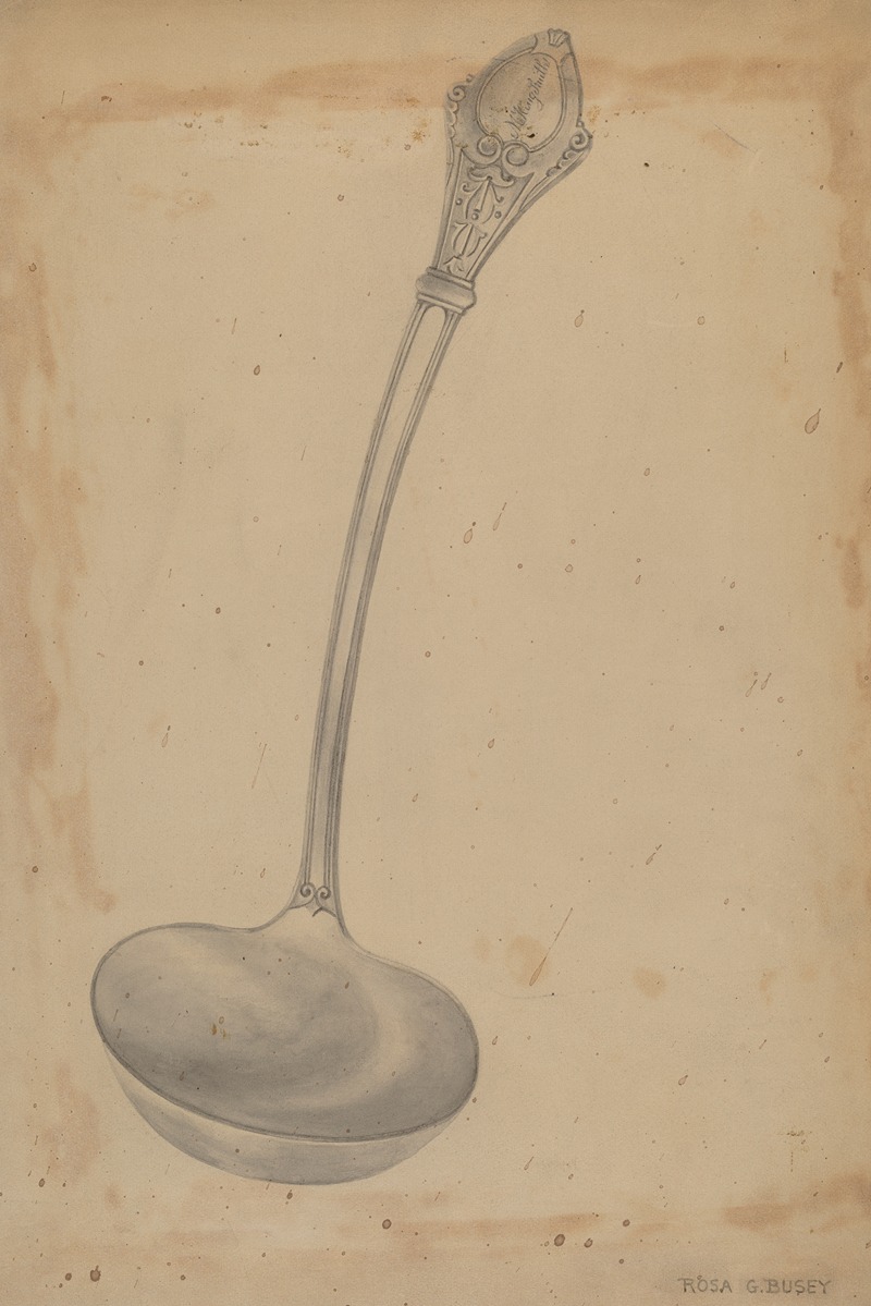 Rosa G. Busey - Ladle