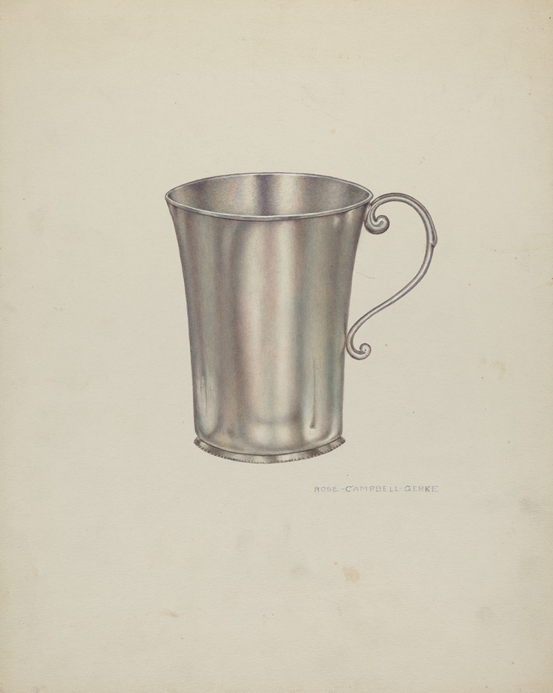 Rose Campbell-Gerke - Silver Beaker with Handles