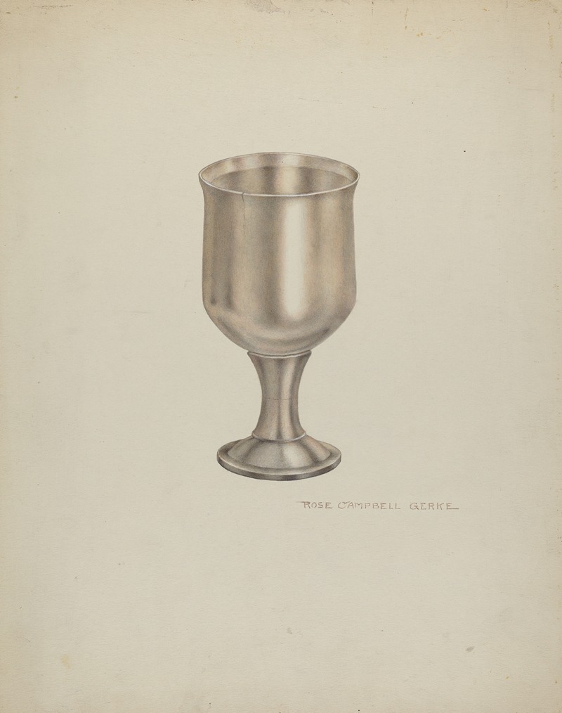 Rose Campbell-Gerke - Silver Goblet