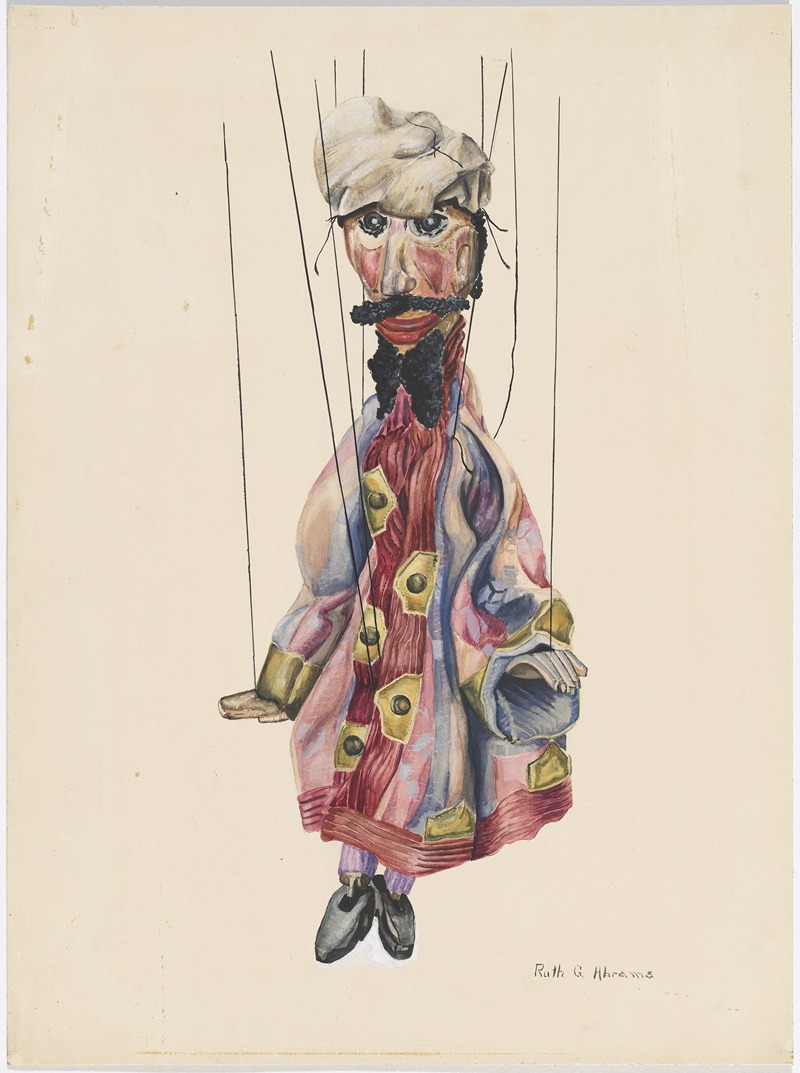 Ruth Abrams - David and Goliath Marionette
