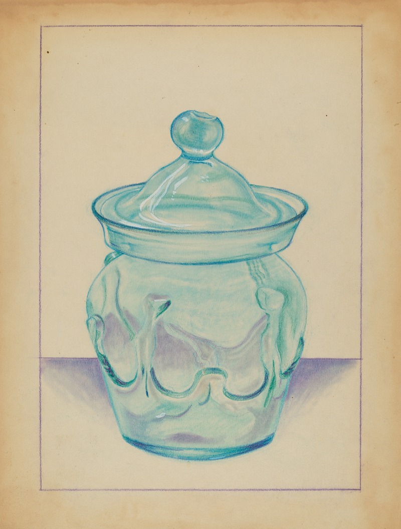 S. Brodsky - Glass Container