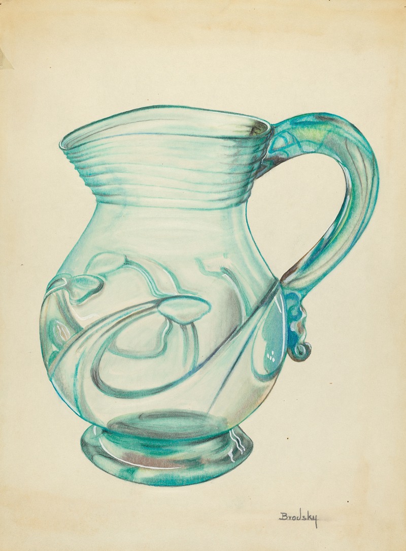 S. Brodsky - Large Pitcher