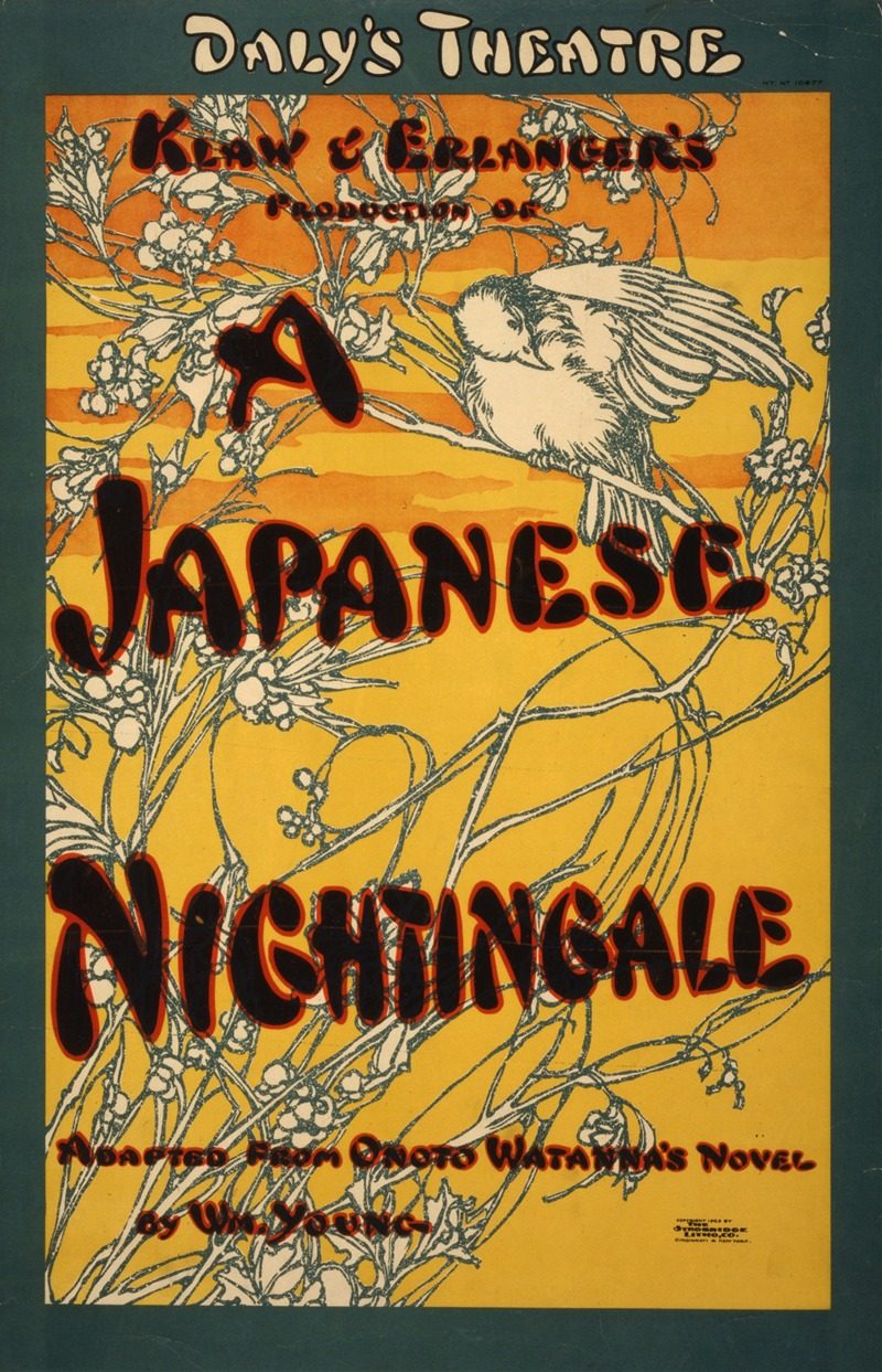 Strobridge and Co - A Japanese nightingale