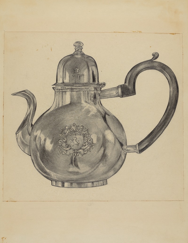 S. Brodsky - Silver Teapot