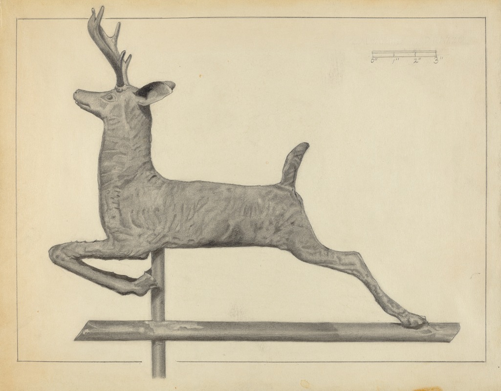 Salvatore Borrazzo - Deer Weather Vane