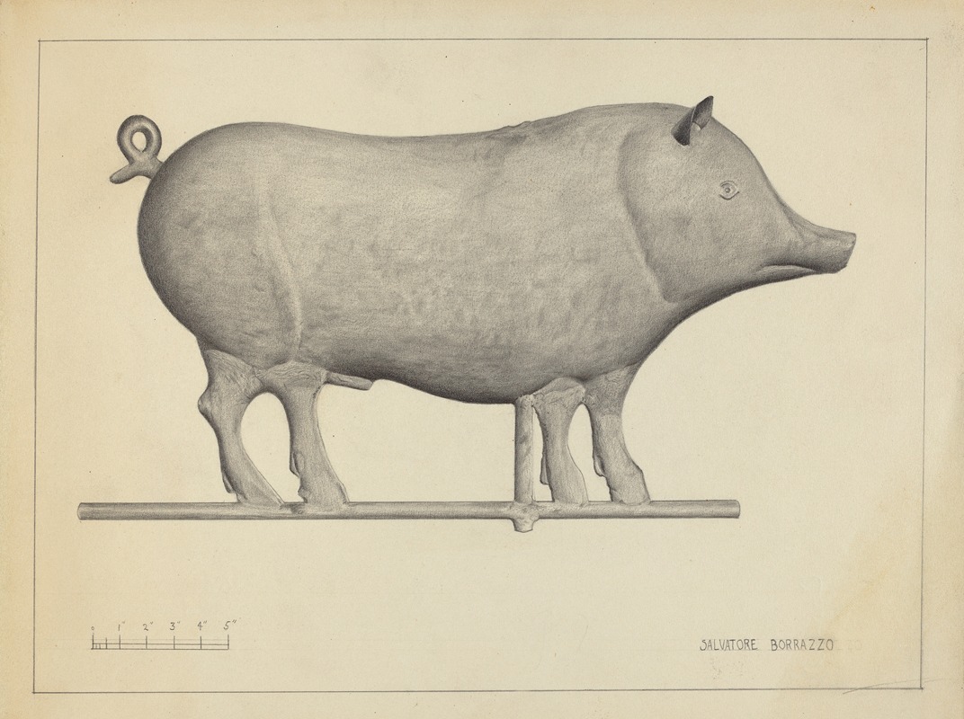 Salvatore Borrazzo - Pig Weather Vane