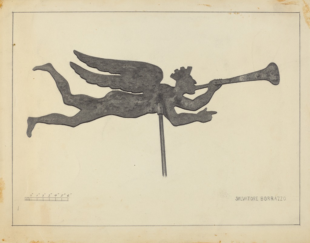 Salvatore Borrazzo - Weather Vane – Angel Gabriel