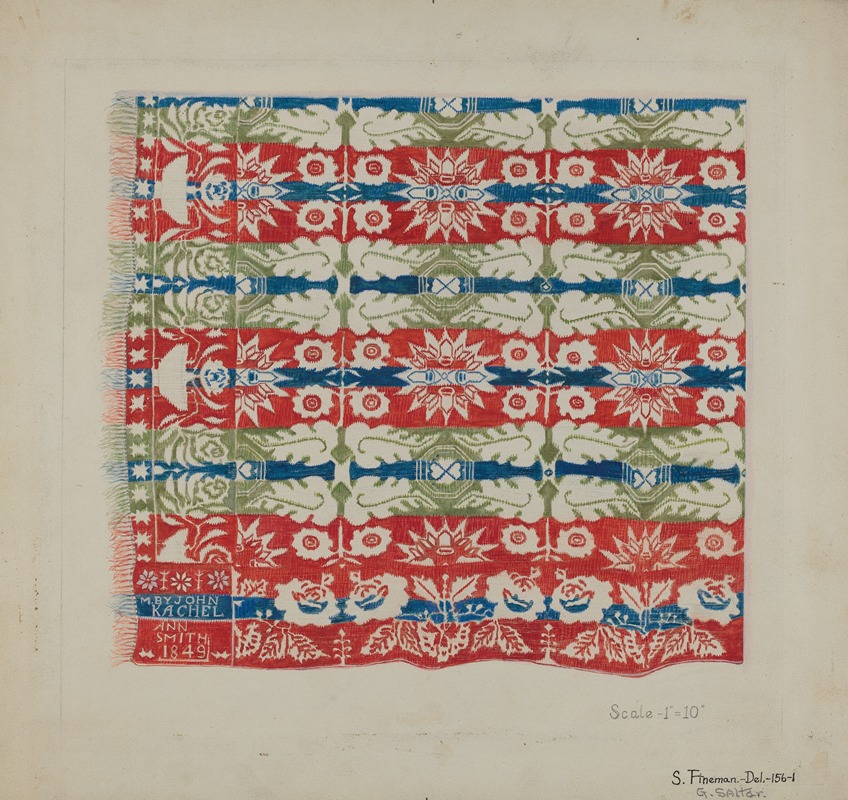 Samuel Fineman - Woven Quilt