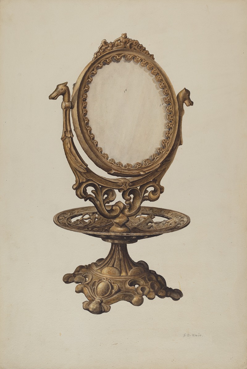 Samuel O. Klein - Dressing Mirror