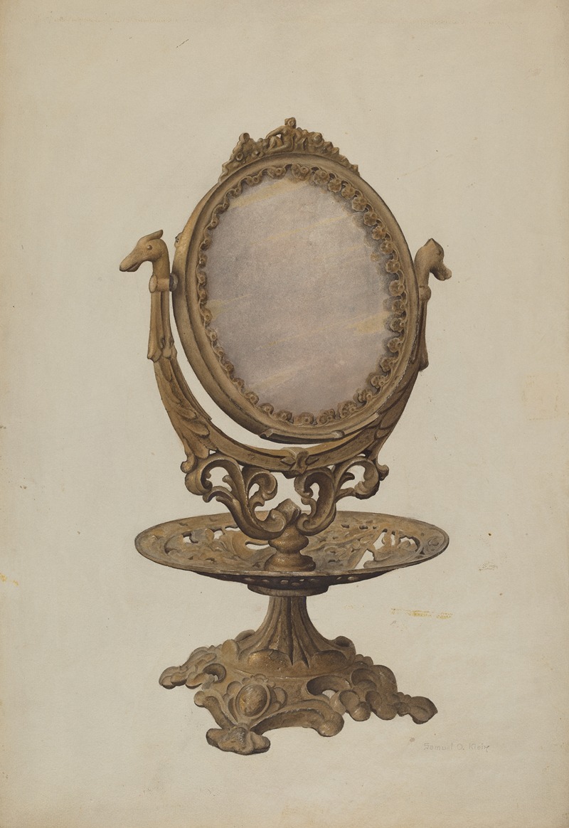 Samuel O. Klein - Dressing Mirror