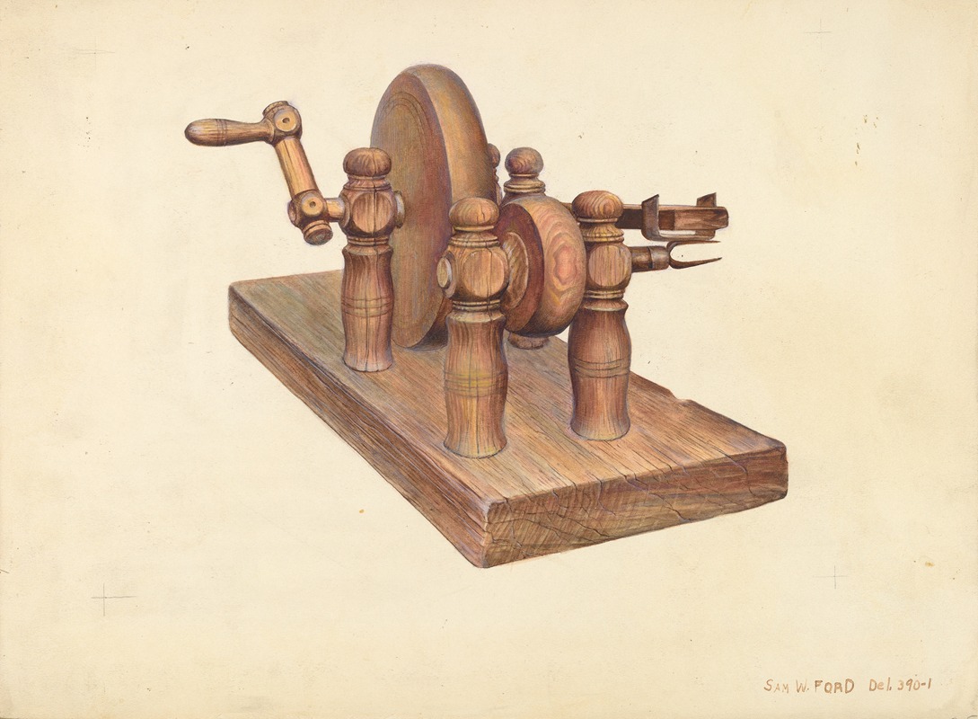 Samuel W. Ford - Apple Peeler