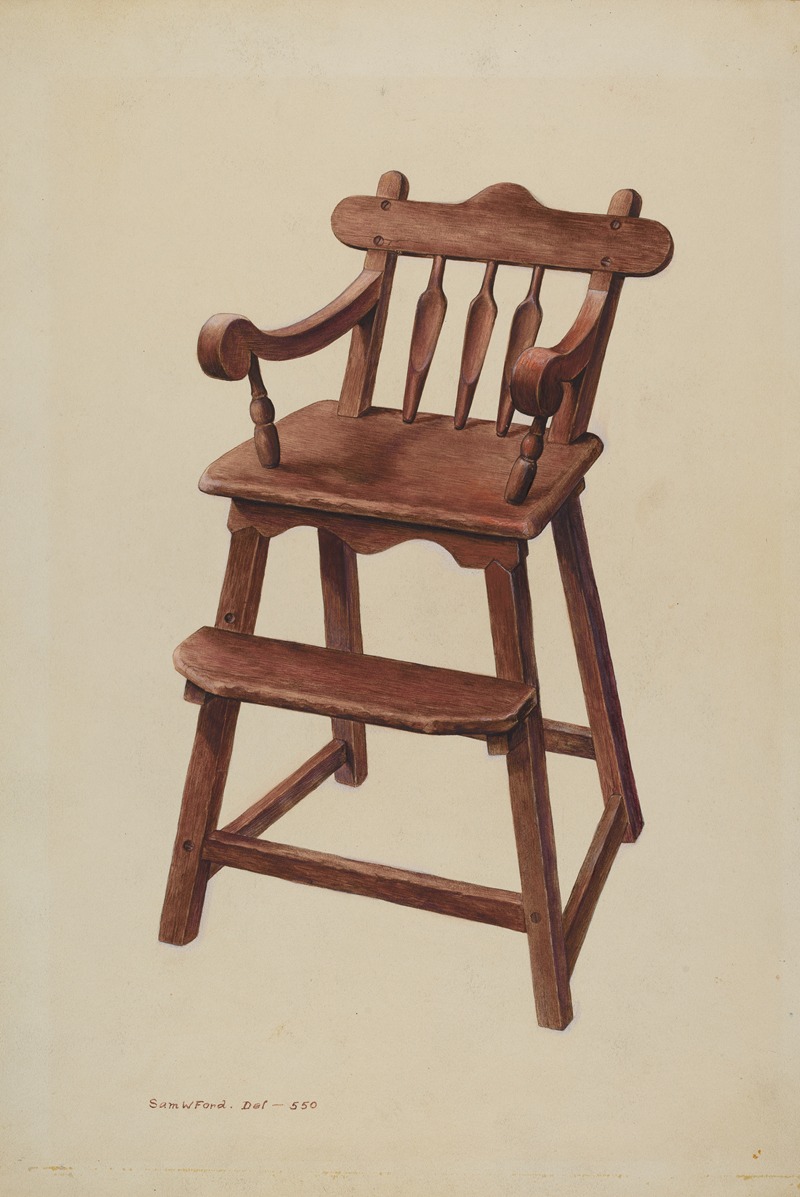 Samuel W. Ford - Child’s High Chair