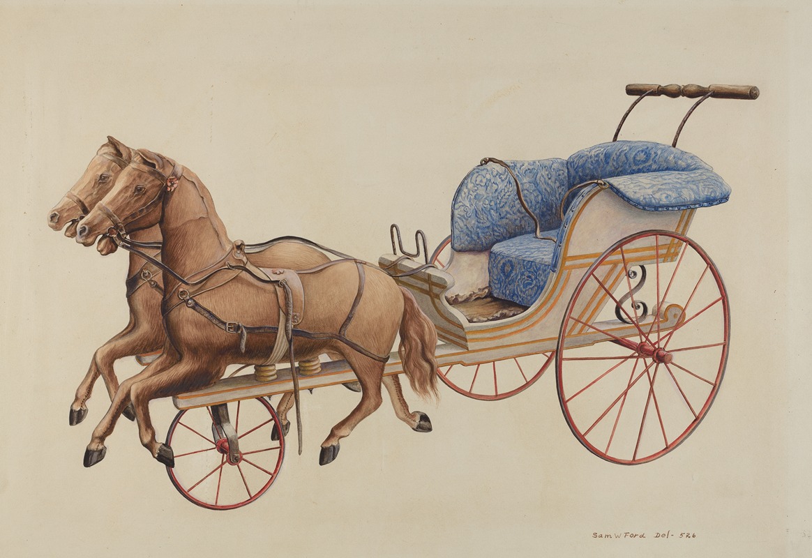 Samuel W. Ford - Doll Carriage