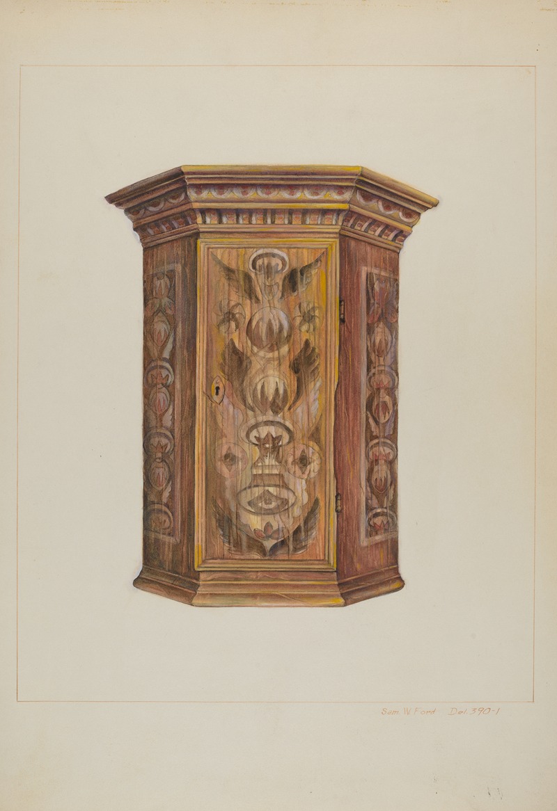 Samuel W. Ford - Wall Cupboard