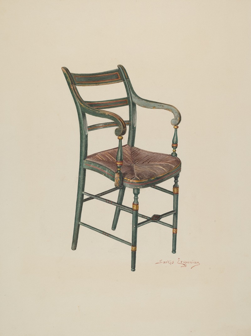 Sarkis Erganian - Dining Room Chair