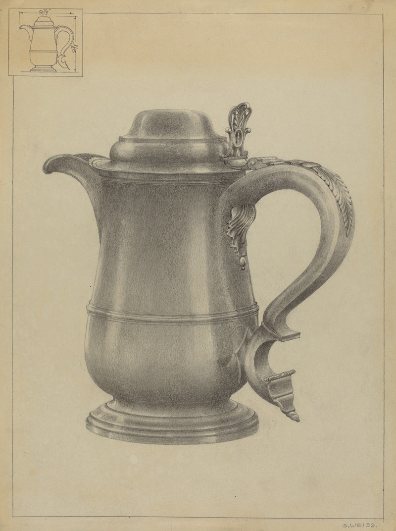 Simon Weiss - Silver Tankard