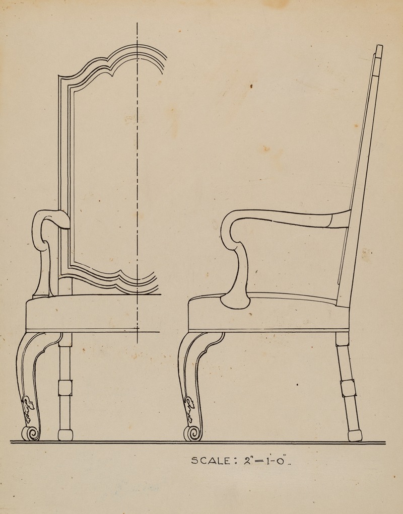 Simon Weiss - Walnut Armchair