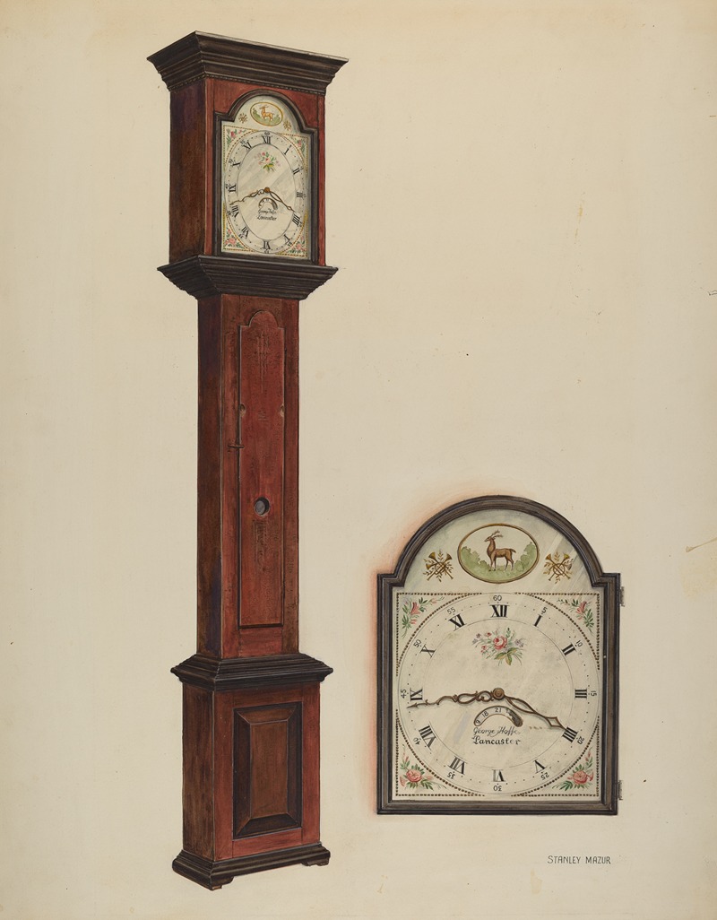 Stanley Mazur - Grandfather Clock