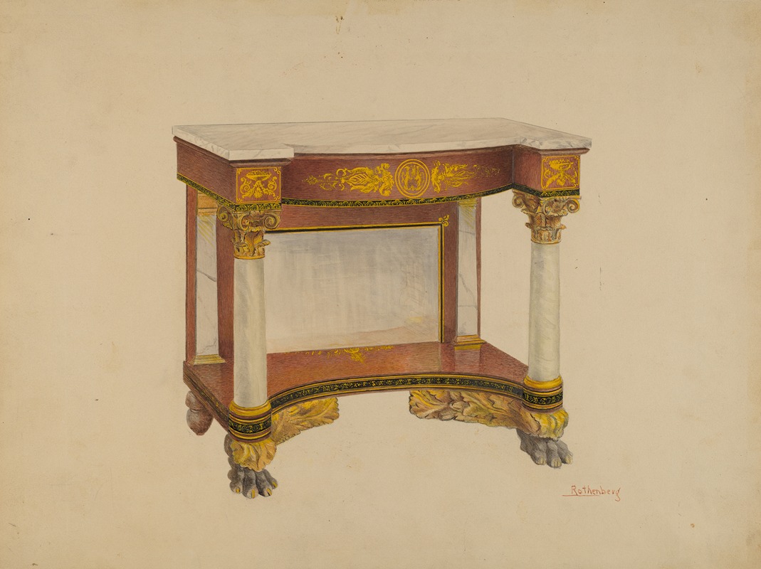 Susan Rothenberg - Console Table